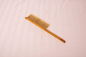 Bee Brush |Basic | Bristle Single Row Wooden handle