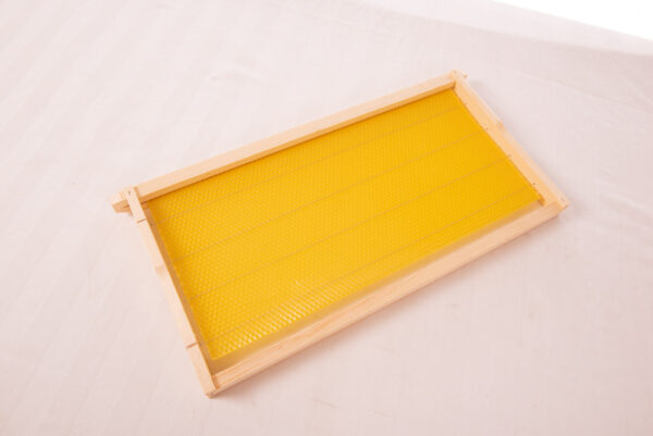 Frames x 1 - 100% Beeswax (Imported) Foundation/Assembled/Wired
