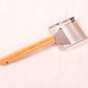 Un-Capping scraper - Uncapping, wax remover - wooden handle
