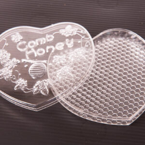 Honey Comb Heart Shaped Frame, Templates & boxes