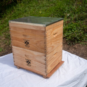 Beehive - 8 frame | 2 Brood/Super Boxes ASSEMBLED (Wax Dipped)