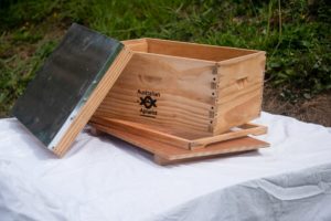 Beehive - 8 frame | 1 Brood Box UNASSEMBLED (Wax Dipped)