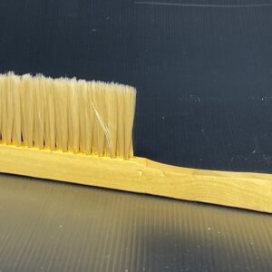 Bee Brush |Standard | Fiber 3 Row Wooden Handle