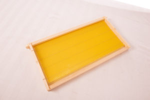 Frames x 1 - Ideal 100% Beeswax (Imported) Foundation/Assembled/Wired