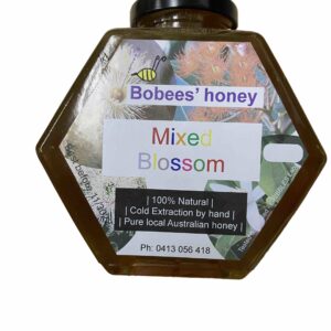 Honey 500g - Mixed Blossom: Pure, Raw, Australian, Cold Extracted