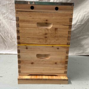 Beehive - 10 frame WITH THE LOT! | Beehive Special 3| Gable Roof UNASSEMBLED WD