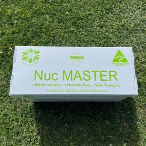 Nuc Master - Full Depth 5 Frame Double Insulated Core-flute Nuc ASSEMBLED
