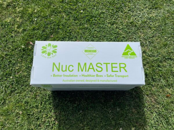 Nuc Master - Full Depth 5 Frame Double Insulated Core-flute Nuc ASSEMBLED