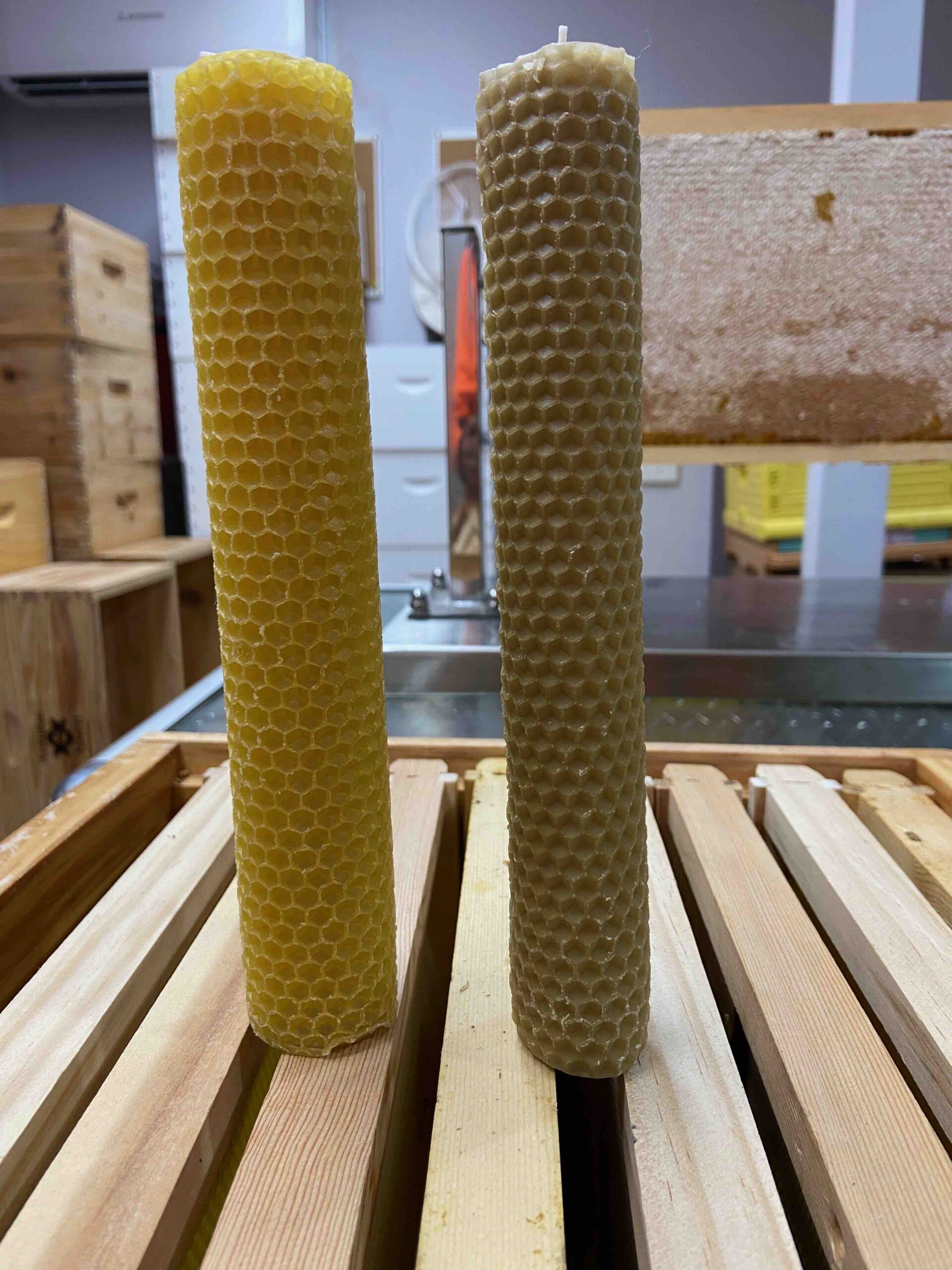 Hand rolled 100% Pure Beeswax Candles - Image 14