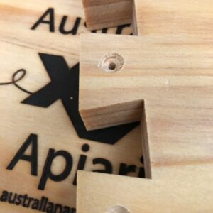 Super or brood box | 8 Frame | UNASSEMBLED |wax dipped