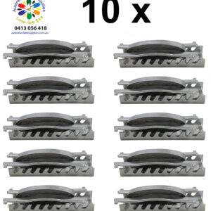 Emlock - Galvanized Beehive Strap x10