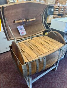 Authentic Vintage Whiskey Barrel Beehive